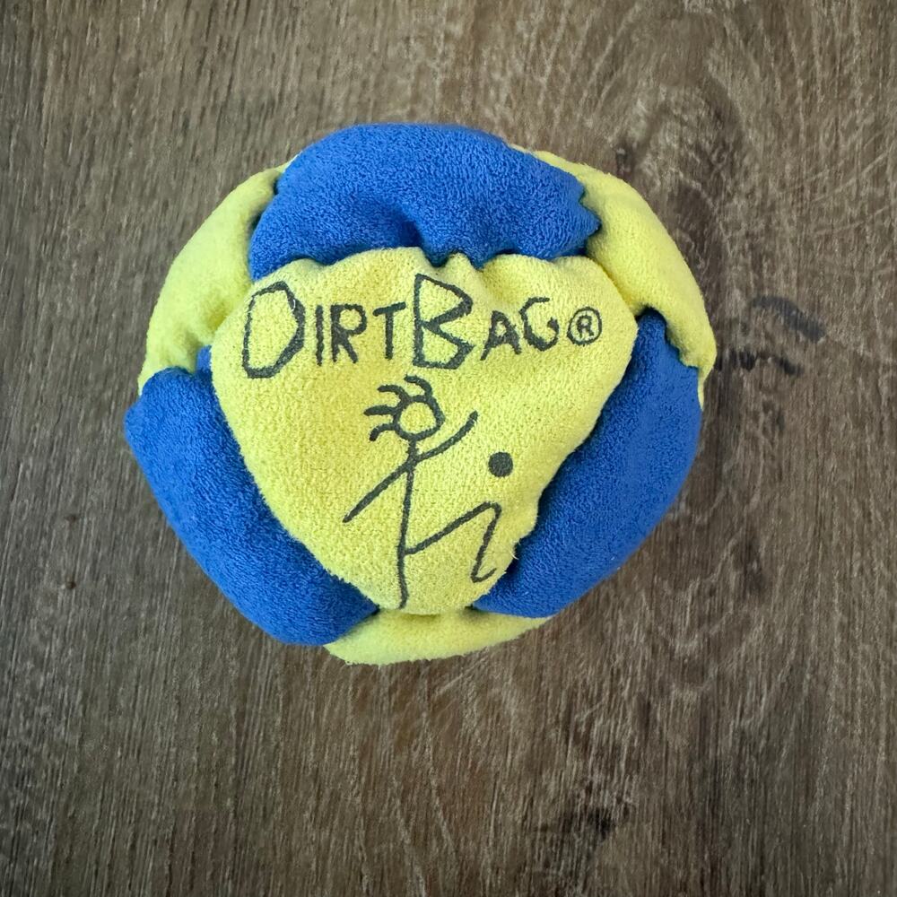 DirtBag Suede Footbag Hacky Sack, Authentic